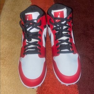 Jordan 1 Mid Chicago cleats